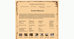 Desktop Screenshot of gasthofherzog.de